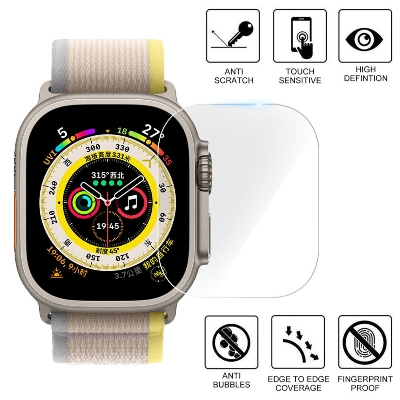 Picture of 49mm 3D Film Screen Protector For iWatch ultra, HW 8 Ultra, DT 8 Ultra, Watch 8 Ultra,MT 8 Ultra, S8 Max Ultra, S8 Ultra, GS 8 Ultra, N8 Ultra