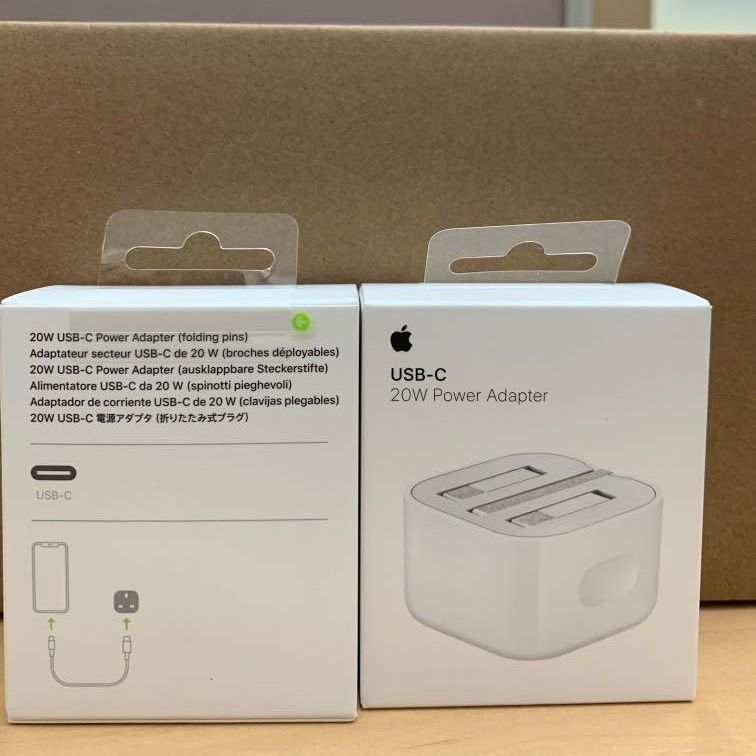 Picture of For Iphone 20W Usb.C Power Adapter For 15/14/13/12/11/X .Three Pin Adapter