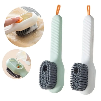 Picture of 1Pcs Multifunctional Cleaning Brush Soft-bristled Liquid Shoe Brush Clothes Brush Shoe Clothing Board Brush Shoe Cleaner