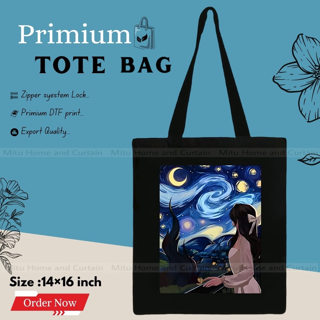Picture of Craft Canvas Tote Bag Women Empowerment Unique Designed Cotton Canvas Tote Bag With Zipper for Women Girls Ladies Everyday Daily Useable Fashionable Hand Shoulder Bag For School College University Students