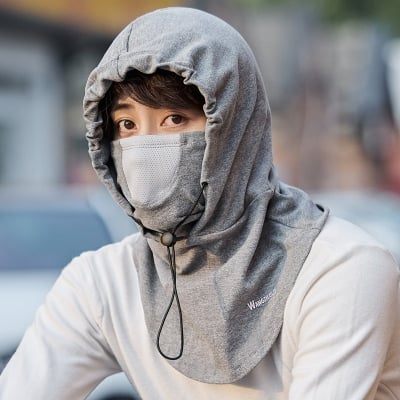 Picture of New Winter Windproof Riding Hat with Ear Protection Velvet Thick Face Mask Men's and Women's Warm
