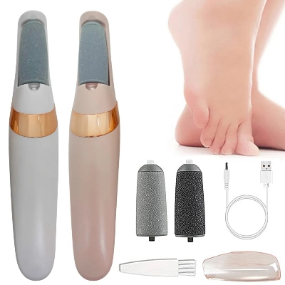 Picture of Rechargeable Pedi spin Finishing Touch Flawless Salon Nails Kit, Electronic Nail File and Full Manicure and Pedicure Tool