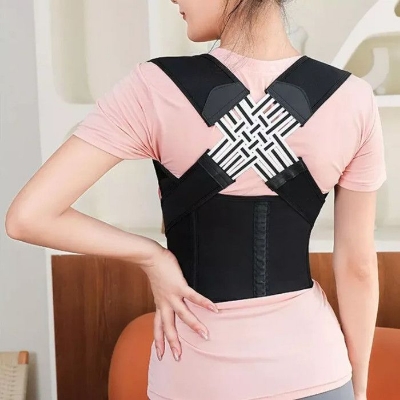 Picture of New Premium Adjustable Back Posture Corrector Belt for Women Men and Woman