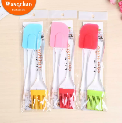 Picture of 2Ps High-Quality Silicone Oil Brush Set - Durable And Versatile Brushes For Cooking And Baking - Brush Set