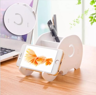 Picture of Beautiful Pen Stand with Hourglass Singel Timer Clock & Pen Holder For Home Office Desk Decor Student Stationery GlFT Item