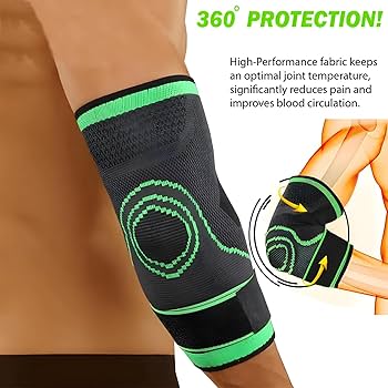 Picture of 1Pcs Elbow Braces Compression Arm Sleeves for Men & Women