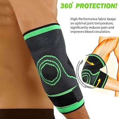 Picture of 1Pcs Elbow Braces Compression Arm Sleeves for Men & Women