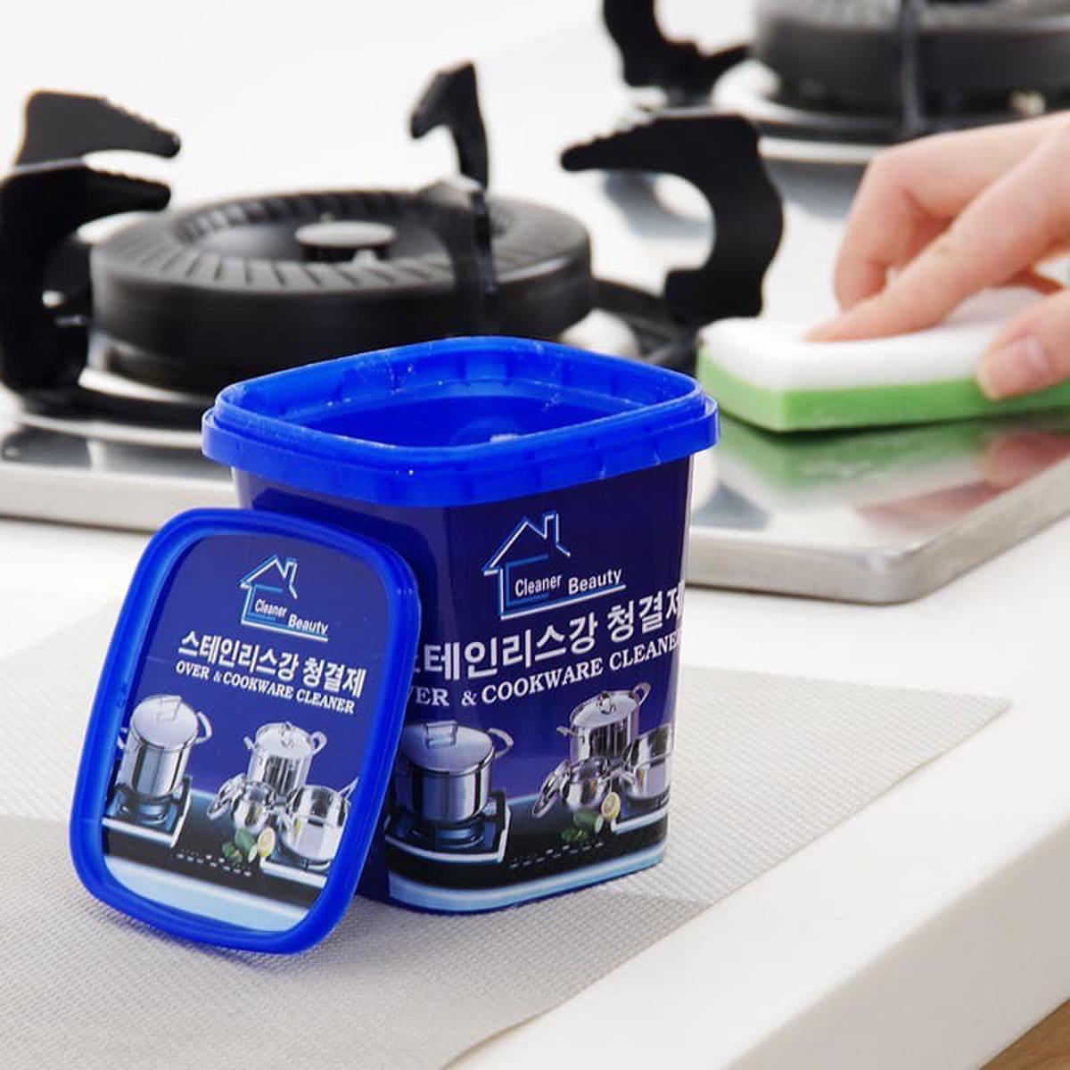 Picture of Cookware Cleaning Paste: Easily Clean Your Pots And Pans With This Household Kitchen Cleaner Paste, Ideal For Tough Stains