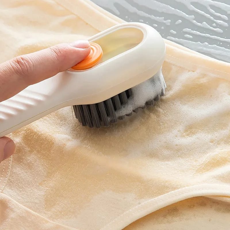 Picture of 2-in-1 Cleaning Brush, Multifunctional Floor Seam Brush, Floor Seam Brush, Cleaning Brush with Clip, for Bathroom Gap, Kitchen, Wall Tiles, Floor Tiles (1Pices)