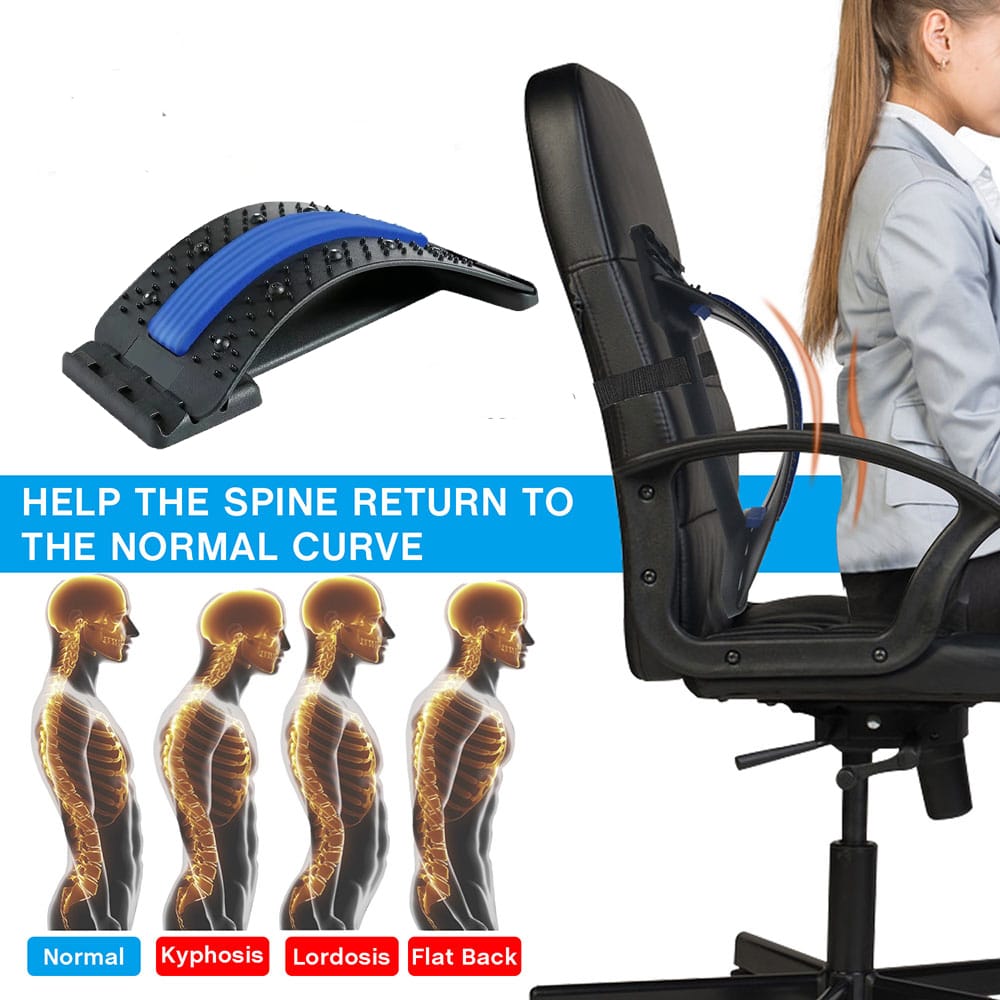 Picture of 1pcs Magic Back Pain Relief Support With Chair Belt For Men And Woman