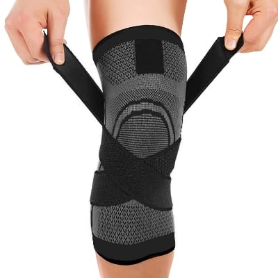 Picture of Knee Pain Reducer Knee Pad Adjustable Knee Support Braces for Knee Pain or Joint Pain