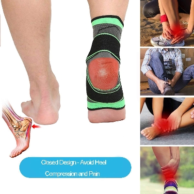 Picture of AOLIKES Adjustable Elastic Knee Elbow Wrist Ankle Support Wrap Sport Protective Bandage Strap Belt