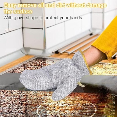 Picture of High Quality Magic kitchen hand gloves Dishwashing hand gloves ম্যাজিক কিচেন হ্যান্ড গ্লাভস ১ জোড়া 2PCS