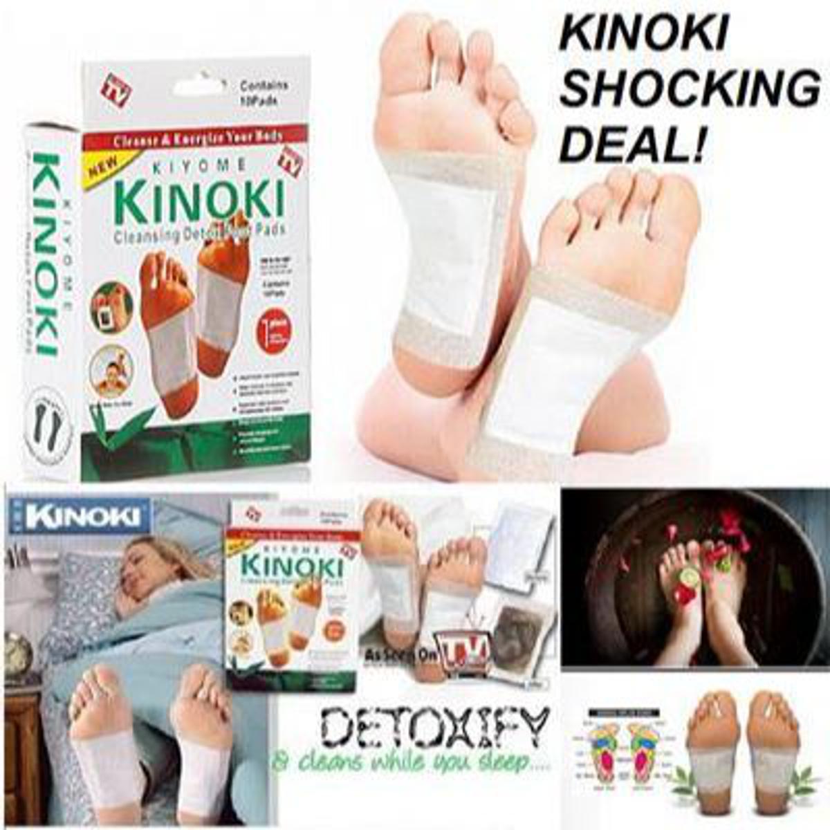 Picture of Shop Pro KINOKI Detox Foot Pad 10 Pads Pack