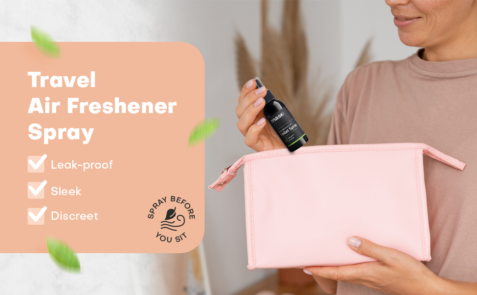 Picture of New Toilet Odor Eliminator Spray, Best Value Bathroom Deodorizer Non-Aerosol Odor Neutralizer Spray - spray Before & After You Use Toilet Spray-Toilet Air Freshener Spray-60ml