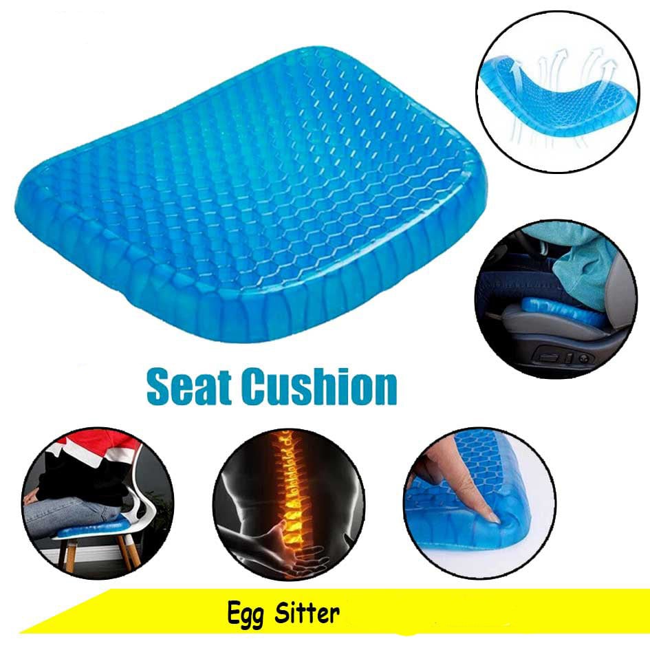 Picture of Silicone Comfort Portable Egg Sitter Seat Cushion for Car Office Chair Wheelchair-Injury Support and Braces-Gold palace