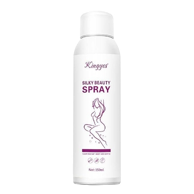 Picture of Natural Silky Beauty Spray Depilador, 150 Ml Kinggess Silky Beauty Spray Hair Remover, Beeswax Hair Removal Mousse,Suitable for Underarms, Chest, Back, Legs and Arms