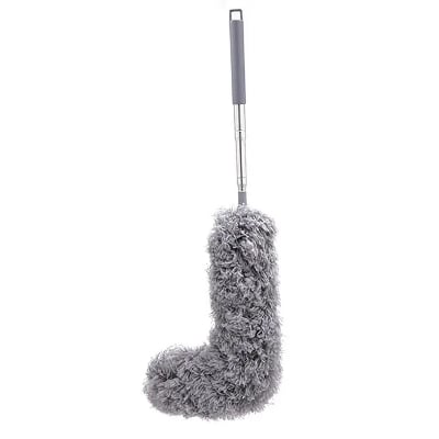 Picture of Flexible Duster For Fan Cleaning Mop With Long Rod | Spider Web Cleaner Stick | Fan Cleaning Brush | Fan Duster| Dusting Brush For Home Cleaning | Dust Cleaner | Microfiber Duster For Home Cleaning.
