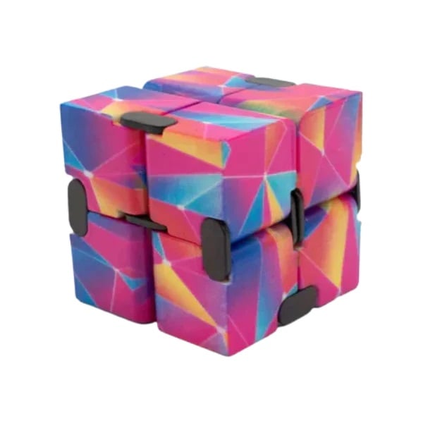 Picture of New Infinity Cube Fidget Toy Sensory Fidgeting Game- Lifestyle Mall-Fidget Spinners & Puzzle Cube Game Multicolor