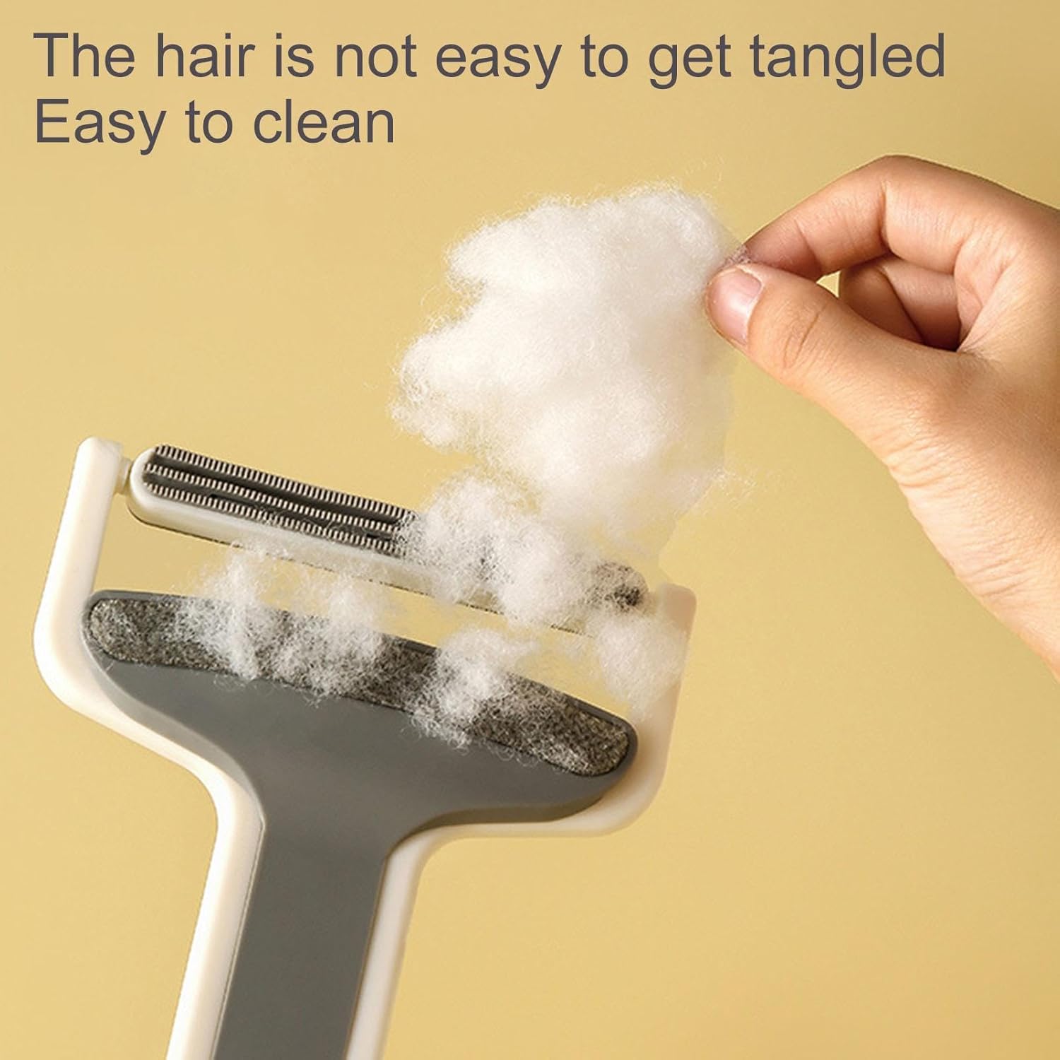 Picture of Pet Hair Remover - Manual Household Clothes Lint Remover | Labor-Saving Portable Fuzz Remover with Handle for Pet Hair Carpet Blanket Bed Sheets  for Animals, Dogs, Cats, Cleaning Accessory