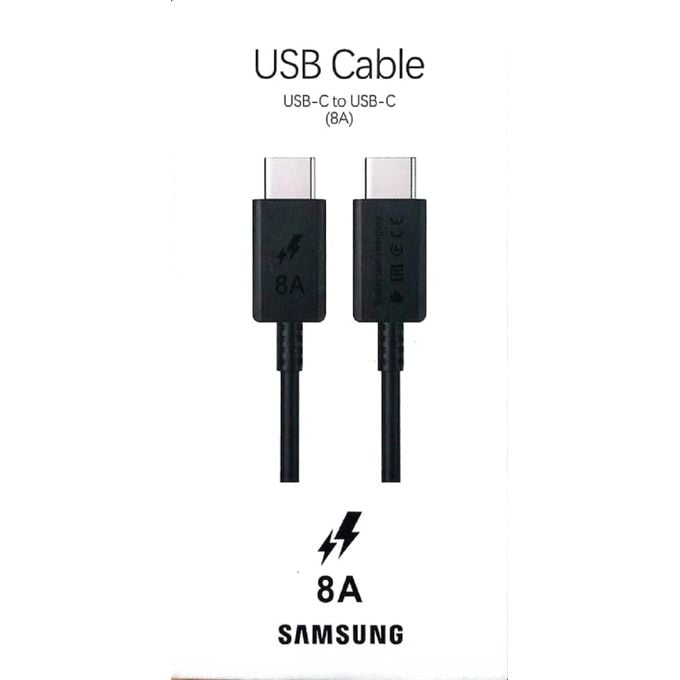 Picture of Samsung Original 45W USB C To Type C 8A Cable For Samsung Galaxy S23 S22 S21 S20 + Ultra Note 20 10 Fast Charging
