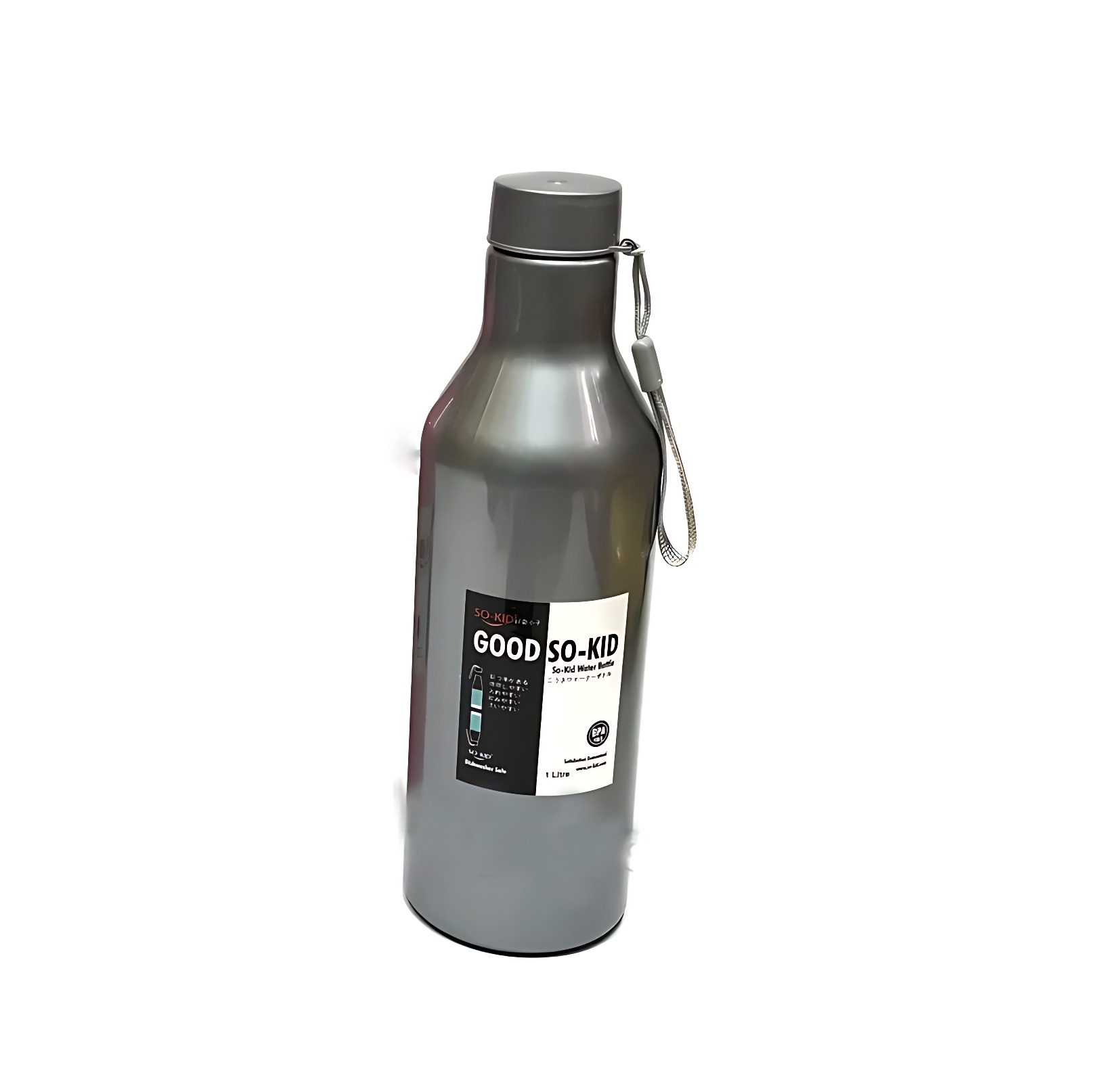 Picture of Classic Plastic Water Bottle 500 ml Food Grade - Cool Icy Fridge Round Shape Water Bottle - Good So Kid 1pic