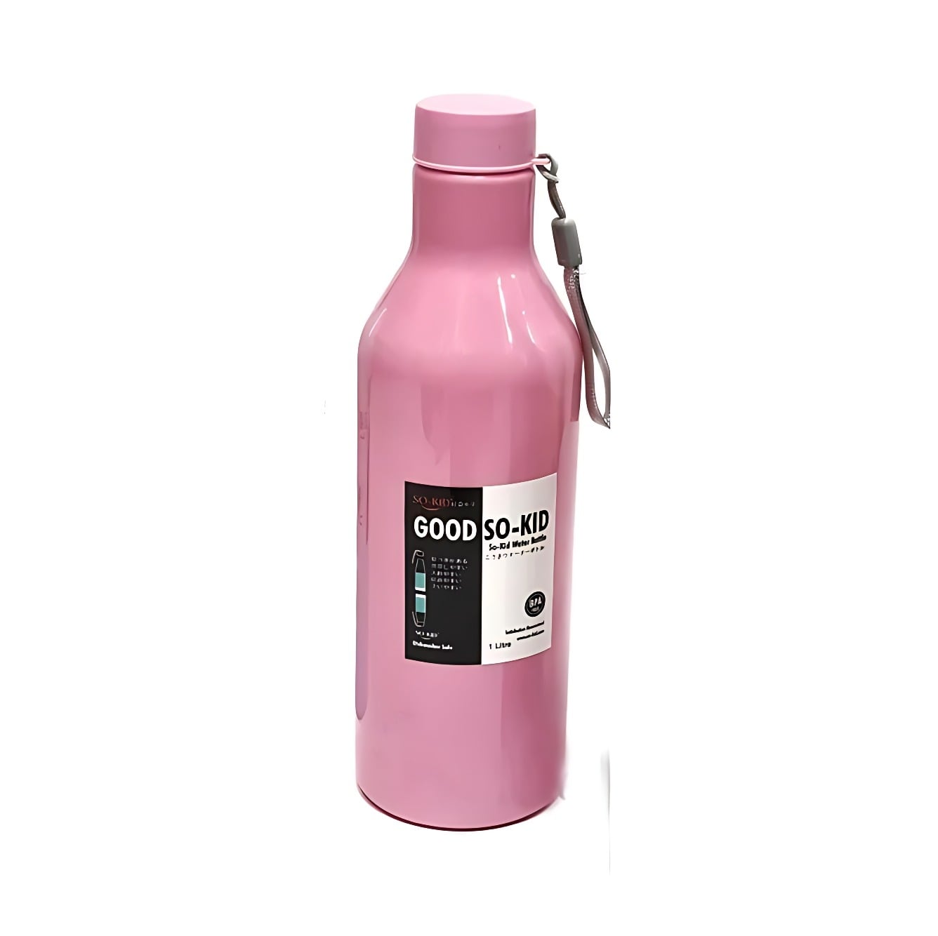 Picture of Classic Plastic Water Bottle 500 ml Food Grade - Cool Icy Fridge Round Shape Water Bottle - Good So Kid 1pic