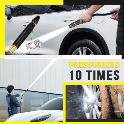 Picture of Upgrade Car Washing Water Gun Nozzle Car Wash Pipe Adjustable Water Gun Garden Watering Flowers and Vegetables Spraying Head