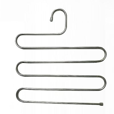 Picture of 5 layers S Shape MultiFunctional Clothes Hangers Pants Storage Hangers 1pcs