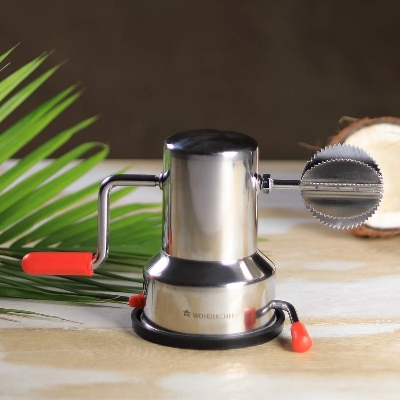 Picture of Coconut Cutter Scraper Grater Hand Kitchen Tools- Kurani