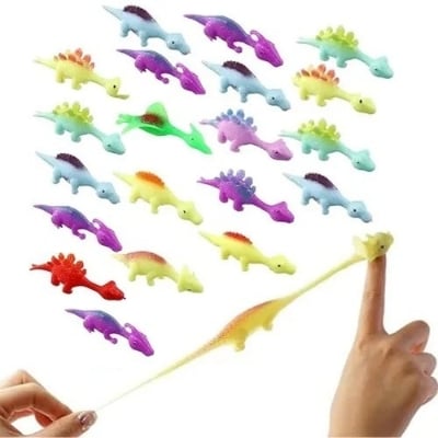 Picture of Set of 2 Funny Dinosaur Decompression Toys – Perfect Kids' Birthday Gift