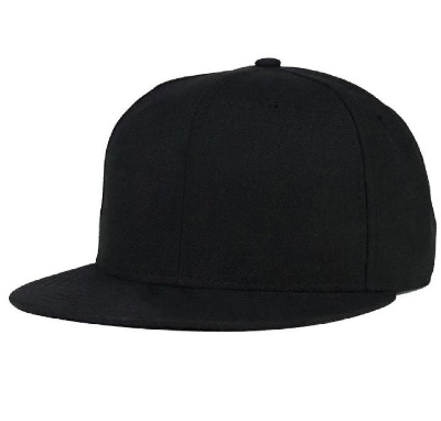 Picture of Black Dj Cap For Men Cap - Cap For Men - Cap - Winter Cap Stylish Cap For Man
