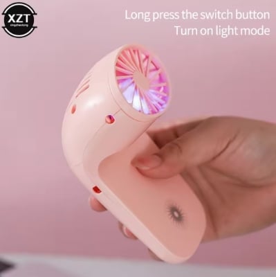 Picture of New Hot selling Portable Hand Held Fan USB Charging Originality Chair Shape Desktop Fan Can Be Used As Mobile Phone Stand Fan Summer