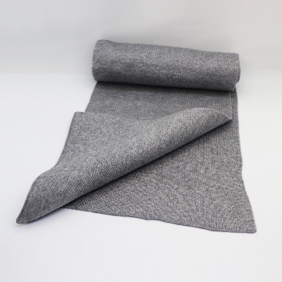 Picture of Black, Grey, White, Brown, Knitted Fabrics Zigzag Design Premium Scarf Muffler