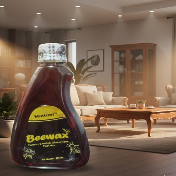 Picture of New Mintiml Beeswax Wood Polish – All-Purpose Furniture Wax for Floor, Furniture Care, Seasoning & Magic Repair 300ml
