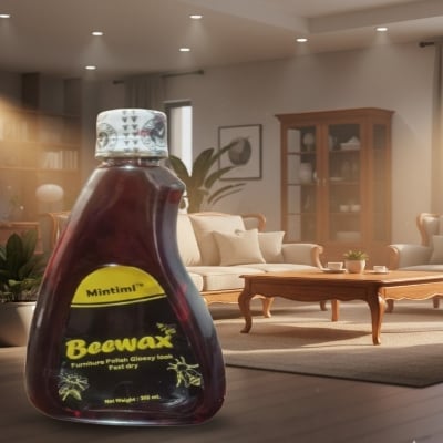 Picture of New Mintiml Beeswax Wood Polish – All-Purpose Furniture Wax for Floor, Furniture Care, Seasoning & Magic Repair 300ml