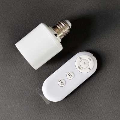 Picture of Smart AC220V Wireless remote Control Lamp Holder With Timing Adjustment Function Smart Light LED Lamp Base Universal