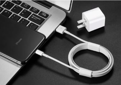 Picture of for iphone 5 watt charger (adapter with cable ) for iphone all model