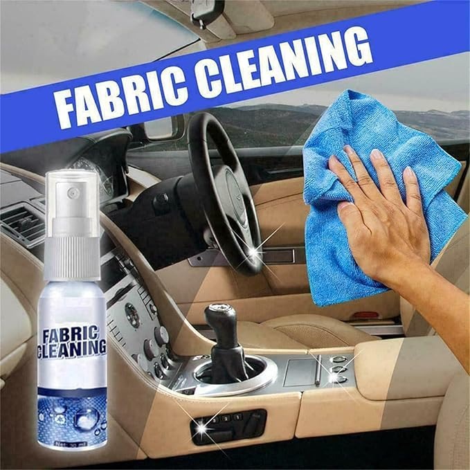 Picture of 5 Seconds Car Stain Remover Car Seat Upholstery Strong Stain Remover Interior Fabric Leather Cleaning Multifunctional Car Foam Cleaner for Car
