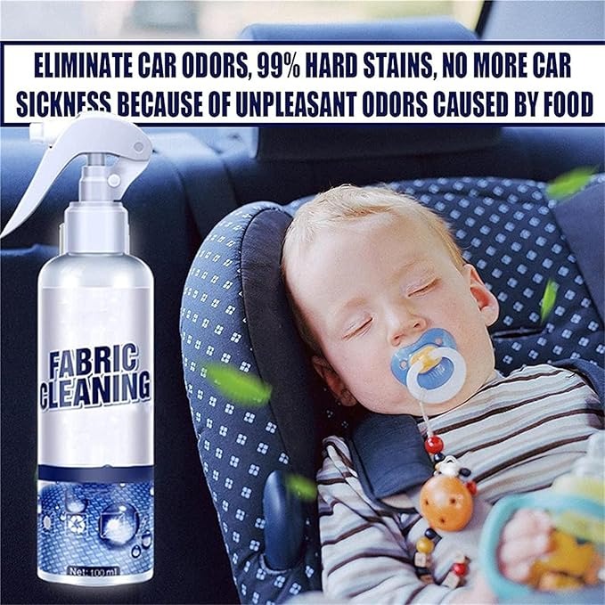 Picture of 5 Seconds Car Stain Remover Car Seat Upholstery Strong Stain Remover Interior Fabric Leather Cleaning Multifunctional Car Foam Cleaner for Car