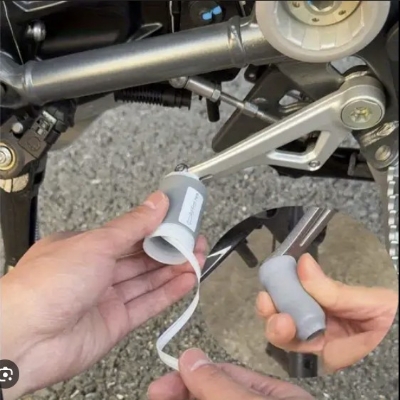 Picture of Gear Lever Cover Anti Theft Shoes Silicone Self Shrinking Motorcycle Riding Equipment Protective Cover