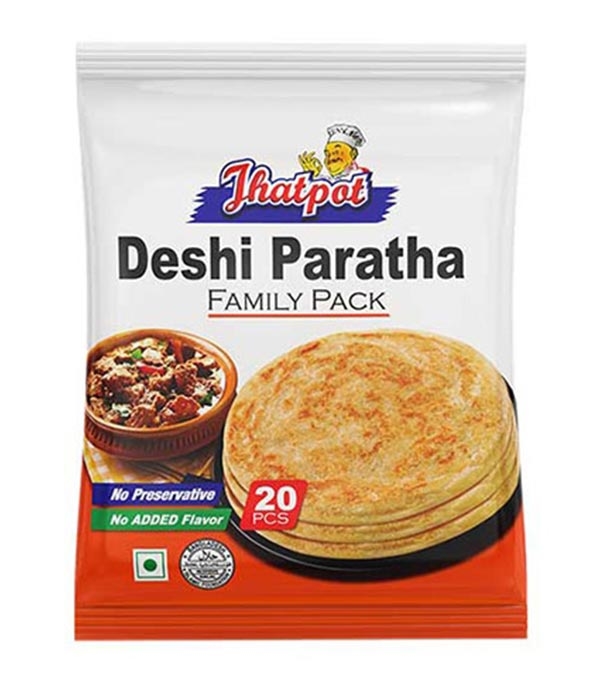 Buy Jhatpot Paratha Premium 20pc 1300g Online