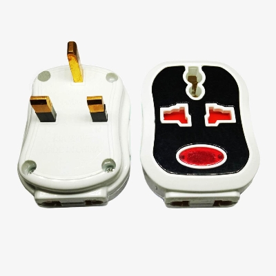 Picture of 3 Pin Multi Socket Plug Adapter - 13AMP - Multicolor