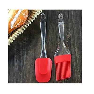 Picture of Silicon Oil Brush with Silicone Spatula - Multicolor - Multicolor