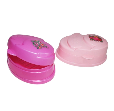 Picture of 1 Pcs Plastic Soap Case for Bathroom - Multi-color - Multicolor