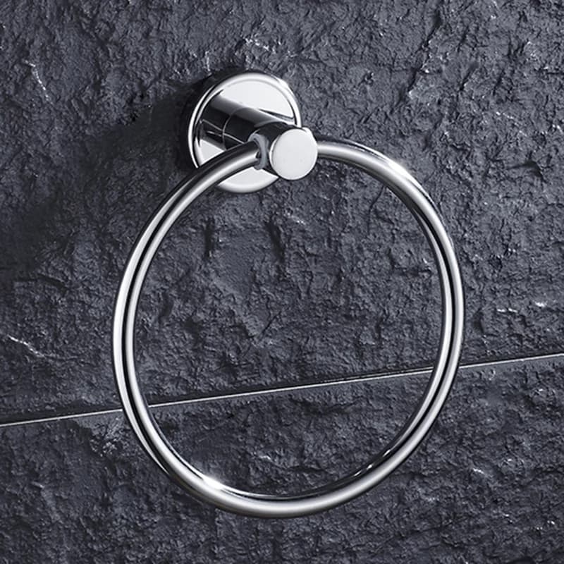 Picture of Stainless Steel Towel Holder For Bathroom & Kitchen - Silver