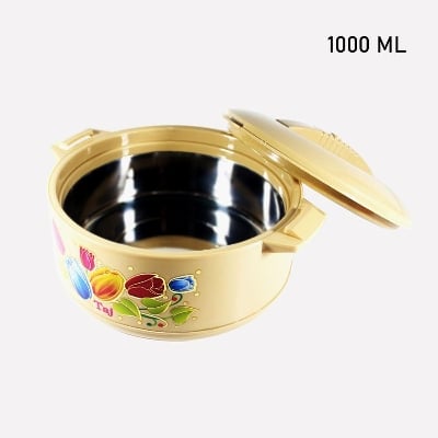 Picture of Insulated Chef Hot Pot Tiffin Lunch Box - 1000 ML - Multicolor
