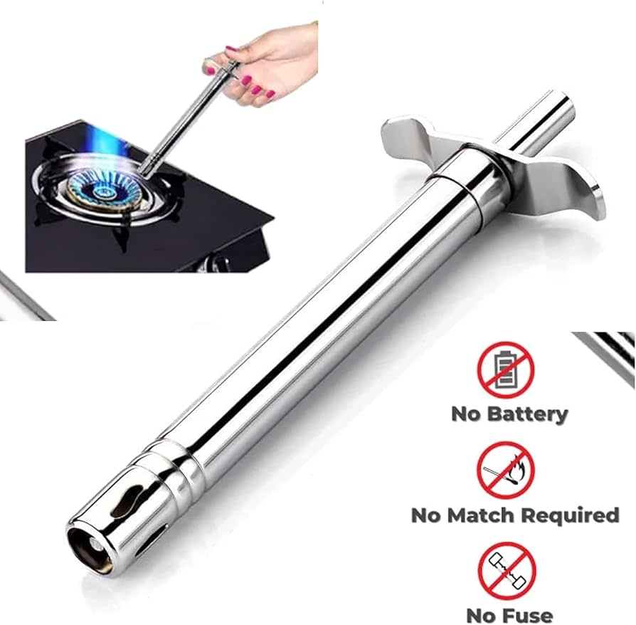 Picture of Super Electronic Gas Lighter - Silver - Silver
