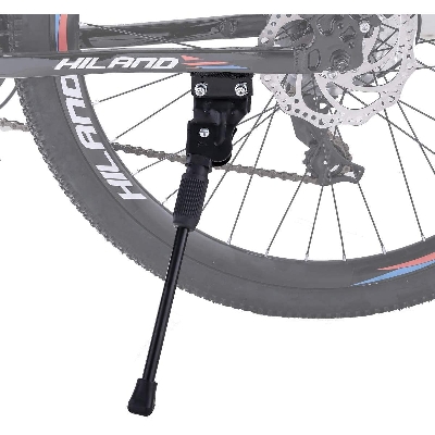 Picture of Bicycle Two Holes Kick Stand For Mountainbike 24 & 26 inch - Black