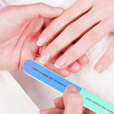 Picture of Professional Nail File and Nail Buffer Polishing File Tool - 1pcs - Multicolor